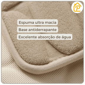 (PAGUE 1 LEVE 2)  Tapete para Banheiro Antiderrapante Primar™ + Brinde Exclusivo