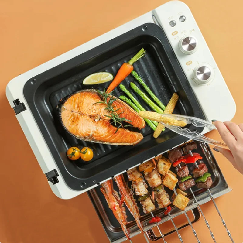 Churrasqueira Automática Rotativa 3 em 1 + Frete Grátis